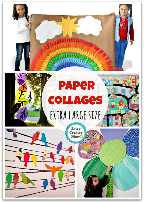 Easy paper collage ideas