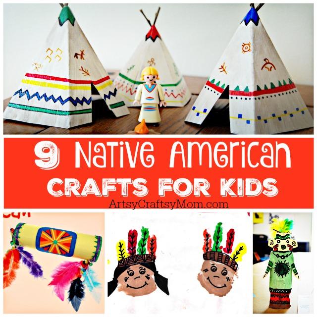 Native American Crafts for Kids - Artsy Craftsy Mom