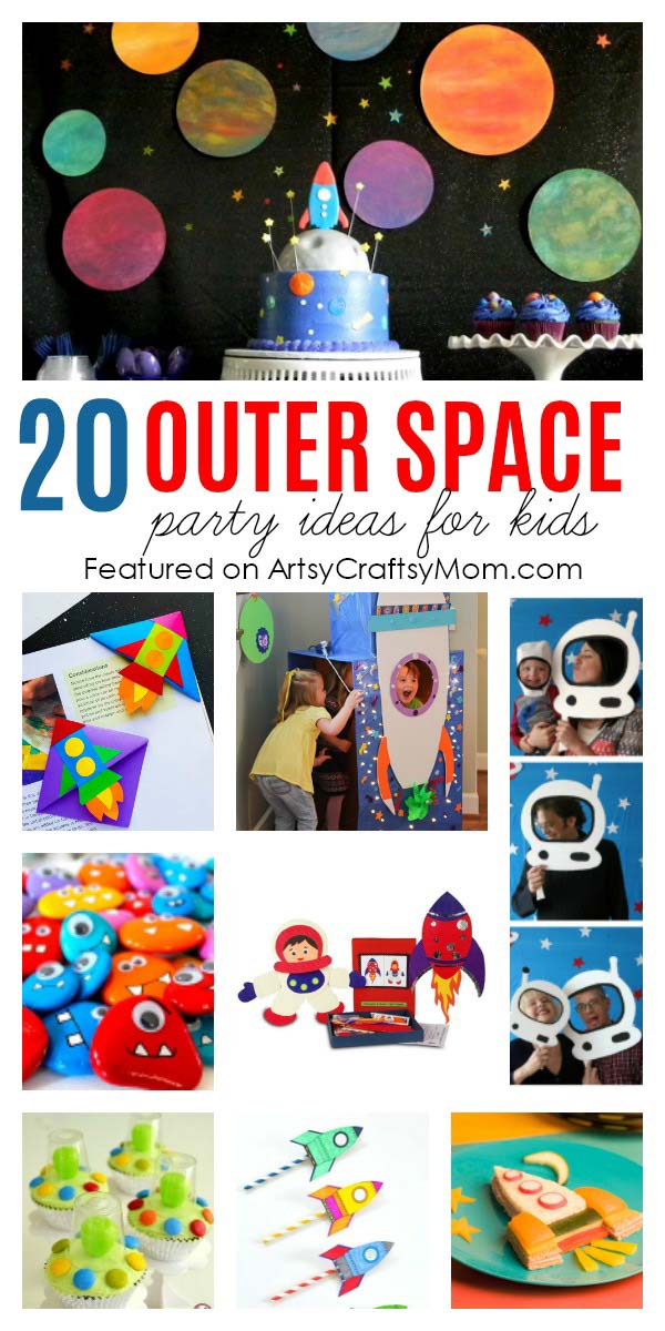 20 Fabulous Outer Space Birthday Party Ideas For Kids 1
