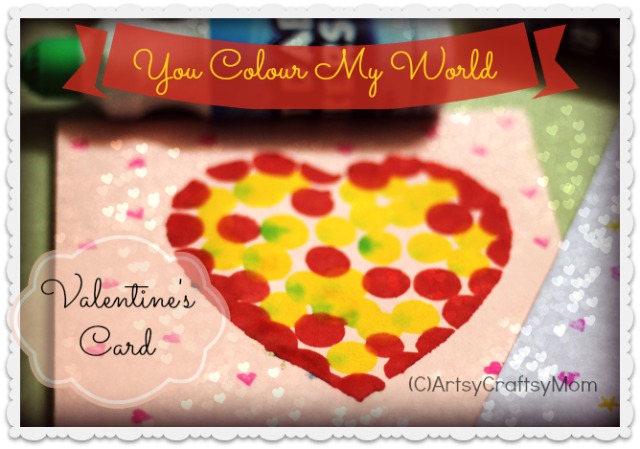 Valentine's Day - Dot Marker Heart Card