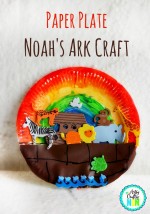 Paper Plate Noah’s Ark Craft – Bible activities