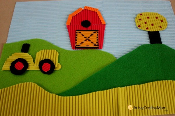 Life on the Farm - Thematic Collage for kids 011