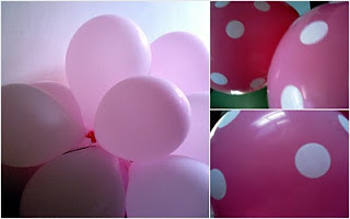 Birthday party - Pink , Dots