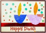 Diwali Handmade card for kids to make