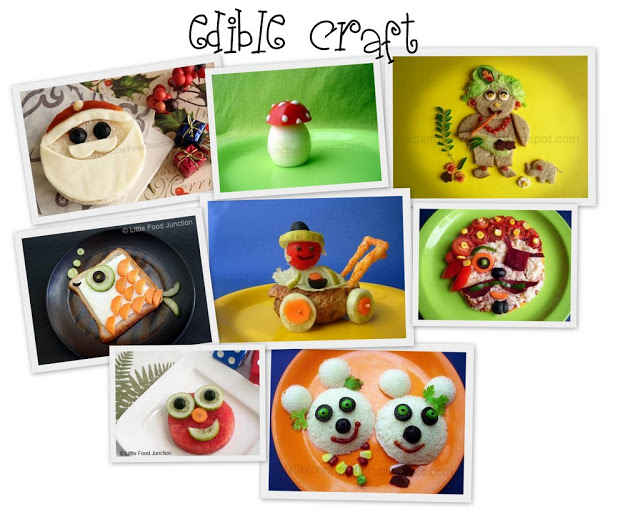 edible food creations - Little food junction