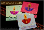 DIY Diwali Card idea for kids