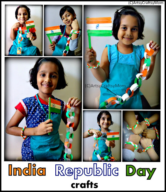 India Republic day crafts