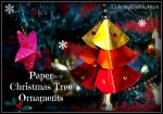 DIY Paper Christmas Tree Ornaments