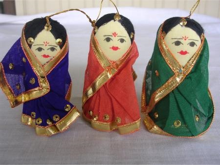 saree dolls