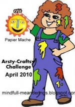 Artsy-craftsy April results