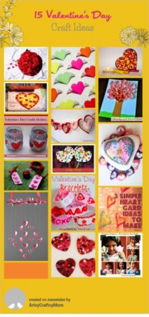 Valentine Craft ideas - heart craft