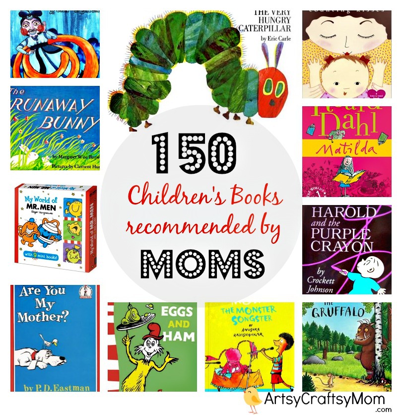 150 Children's Books recommended by moms