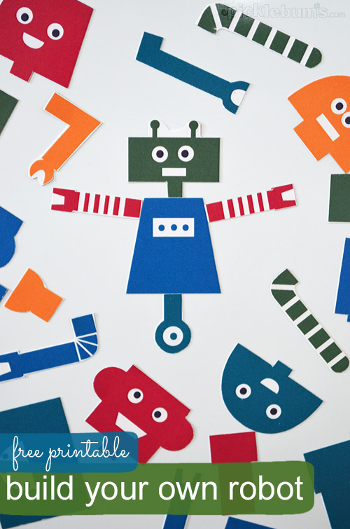 13 awesome Robot crafts for kids includes Free printables. Re-use, recycle and have a go at our easy robot crafts. Great for using up your junk collection! - DIY robot crafts, robot craft activities, preschool robot craft, robot theme for preschool