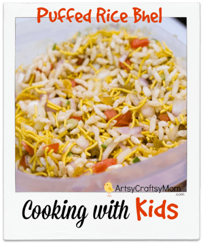 Cooking with Kids - Puffed Rice Bhel