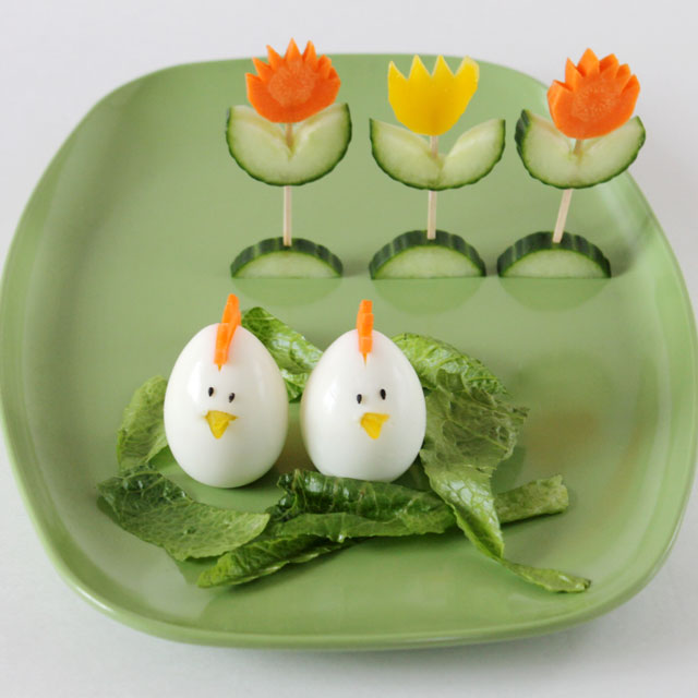 easter-salad-decorations-egg-chicks-vegetable-tulips1