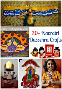 Navratri dussehra crafts 448x640 | Navratri Dussehra Activities | navratri India Crafts Dussehra Diwali Age5 7 