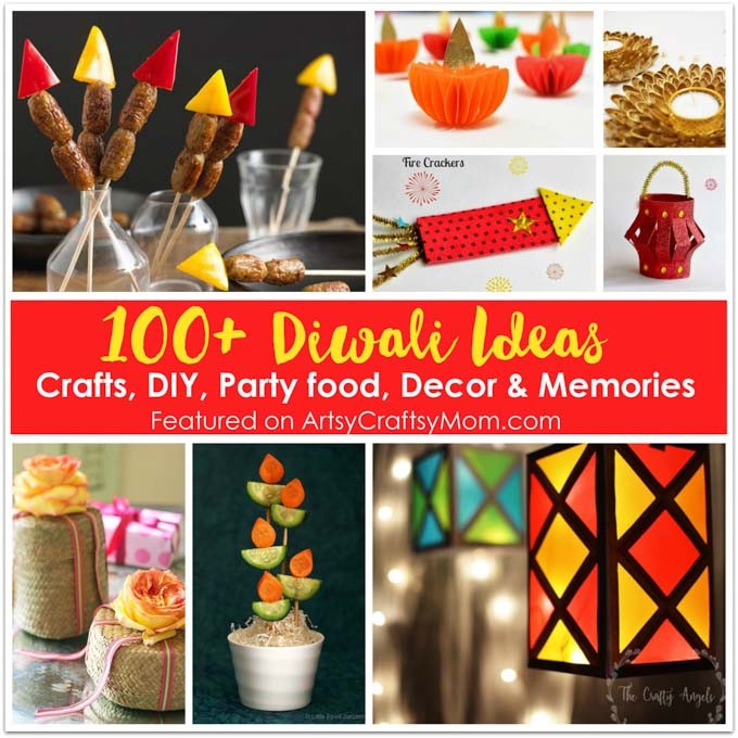 100+ Diwali Ideas - Cards, Crafts, Decor, DIY and Food