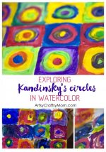 Kandinsky’s water color circles