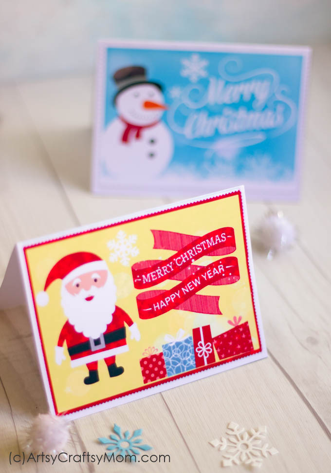 Send a thoughtful holiday wish using our 2 Free Printable Christmas cards. Quick and convenient. It's never been so easy to send thoughtful holiday wishes