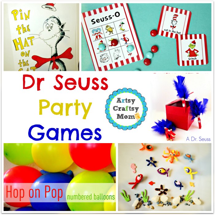 Dr Seuss Party games