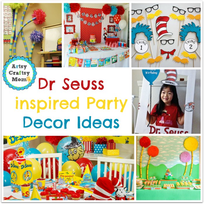 Dr Seuss inspired Party Decor Ideas