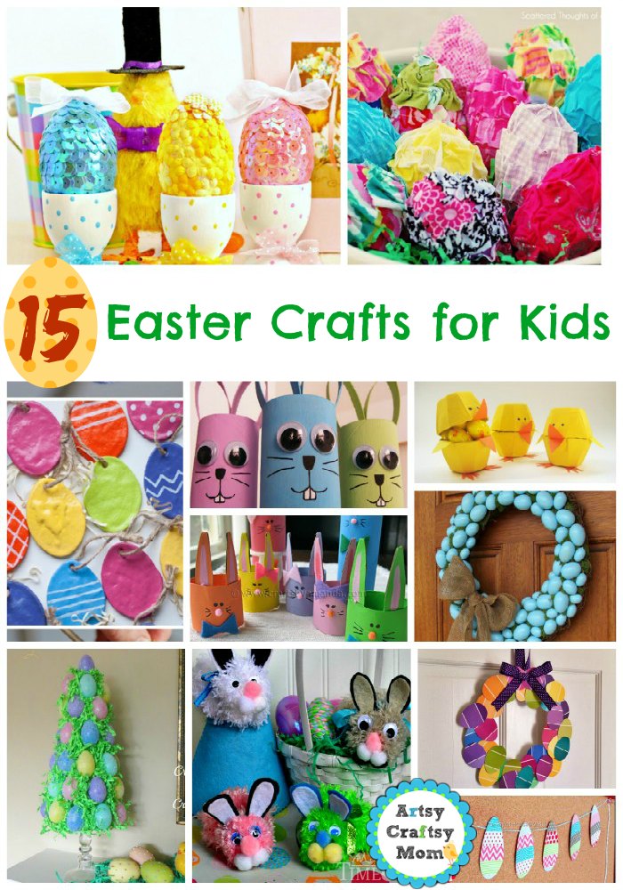Easter Crafts: 15 Fun and Adorable Easter Tutorials - Artsy Craftsy Mom