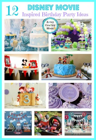Disney Movie Themed Birthday Party Ideas
