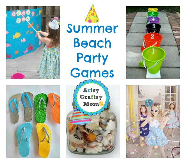 Summer Beach Party Games Ideas
