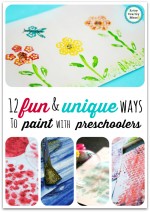 12 fun and unique ways to paint with preschoolers