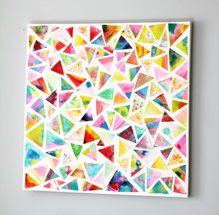 Paper Collage Wall Art