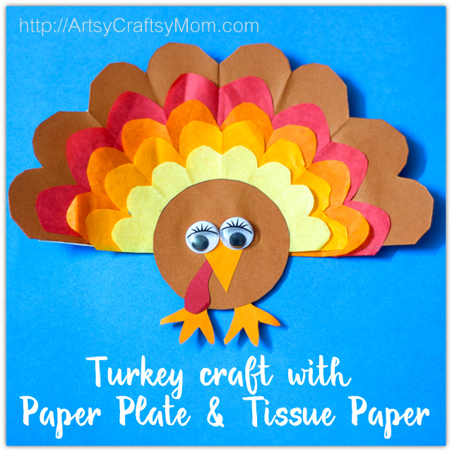 1 tissue paper turkey 8042