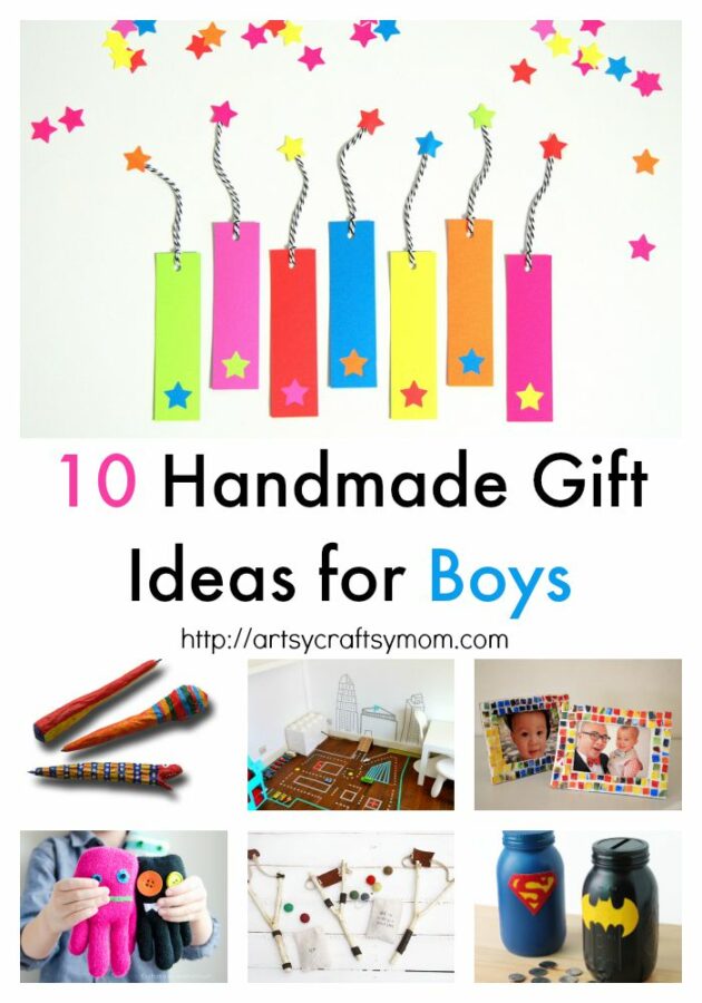 10 Handmade Gift Ideas for Boys