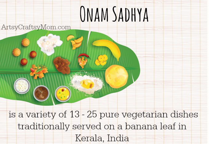 10 Fun Activities to Celebrate Onam with Kids - Enjoy an Onam sadhya
