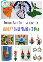 Tricolor Paper Quilling ideas for India’s Independence Day