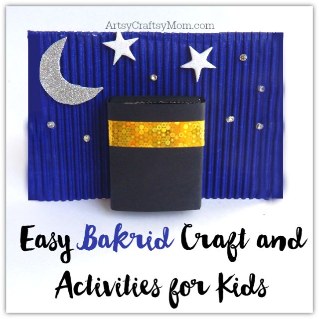 Looking for Ideas to celebrate Bakr Id or Eid ul Adha? Here are a few Easy Bakr Id/Eid ul-Adha Crafts and Activities for Kids!