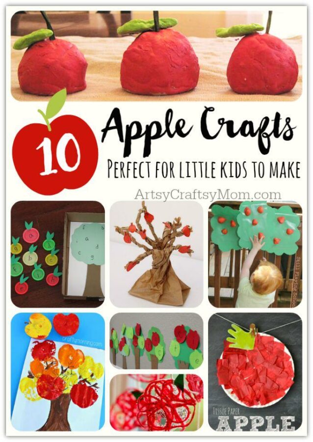 Top 10 Easy Apple Crafts For Kids