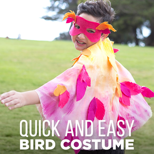 Last minute halloween bird costume - Try these 21+ Last minute Halloween costume ideas that are both creative and easy and you can pull off in less than one hour. Minions, bandits, dolls and more