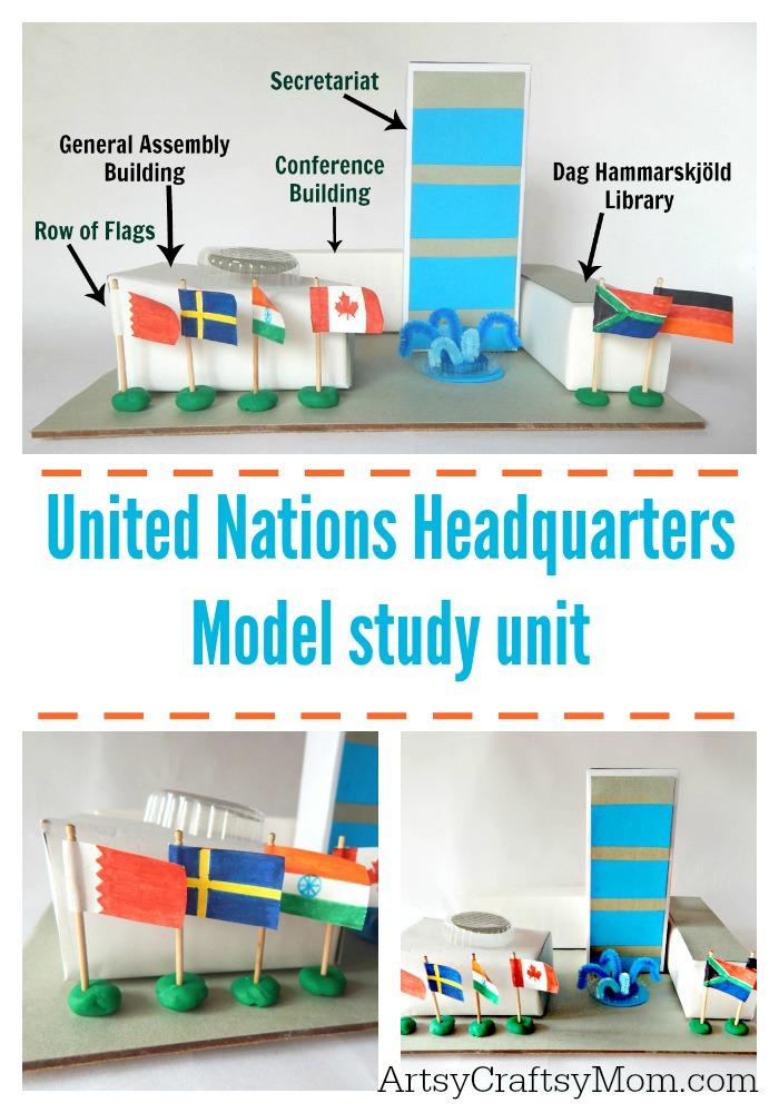 Celebrate United Nations Day on the 24th of October by creating a United Nations Headquarters Model study unit. An activity that's both fun & educational.