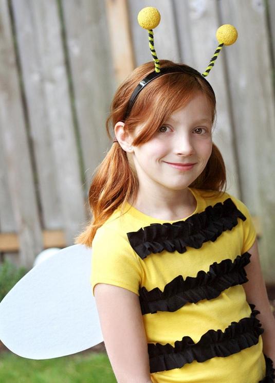 bumble bee costume - Try these 21+ Last minute Halloween costume ideas that are both creative and easy and you can pull off in less than one hour. Minions, bandits, dolls and more