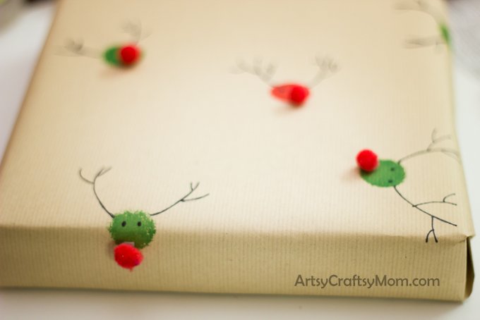 Homemade Christmas wrapping paper_-9