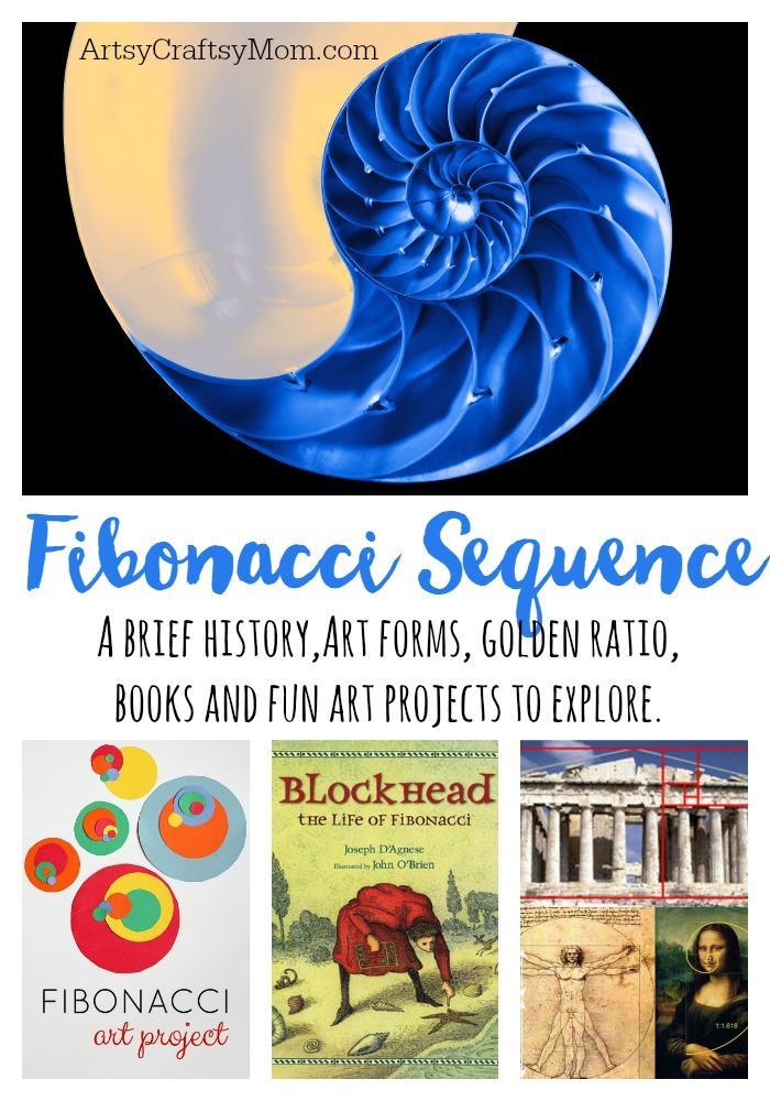 Explore Fibonacci day with these STEAM activities - Learning about Fibonacci - Storybooks & art projects plus a fun video for kids to learn and enjoy. 