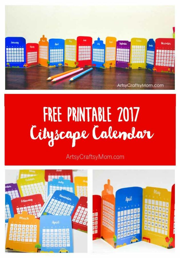 Free printable 2017 calendar 1