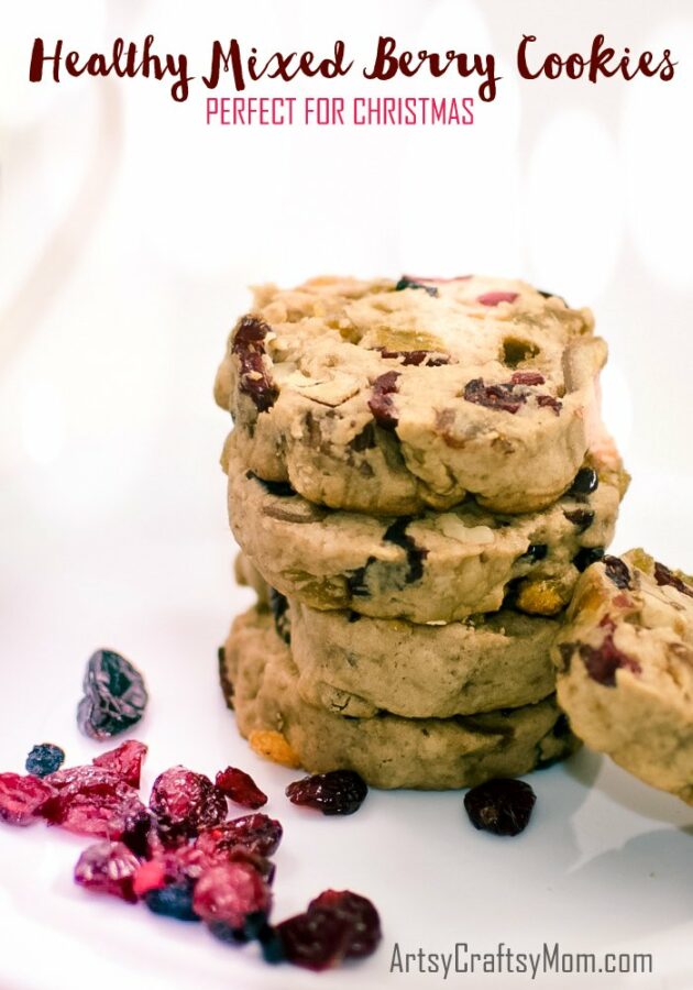 Healthy Mixed Berry Cookies 003