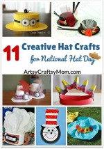 11 Creative Hat Crafts for National Hat Day