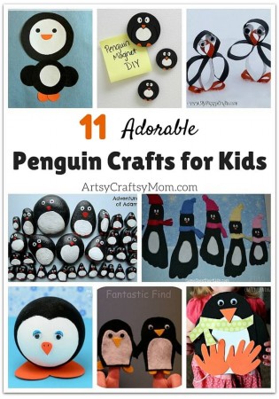 Who doesn't love penguins? These adorable birds are quite popular among children, and they'll have a lot of fun with these fun penguin crafts for kids!