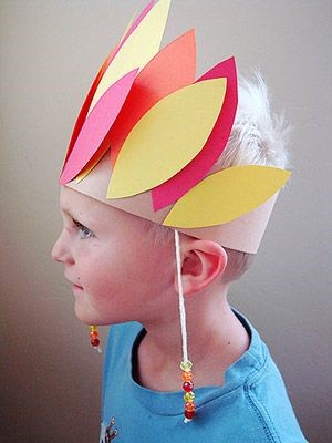 Chief Headress.Who ever said that hats were out of style? Join your kids in bringing hats back with these creative hat crafts for National Hat Day.