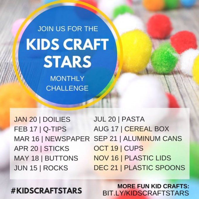 KIDSCRAFTSTARS Monthly Challenge