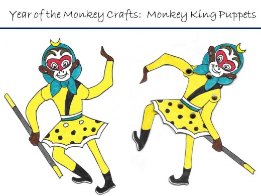 The Chinese New Year is about to start and it's the Year of the Monkey in 2016. Celebrate this occasion with some simple Chinese New Year Crafts for kids!