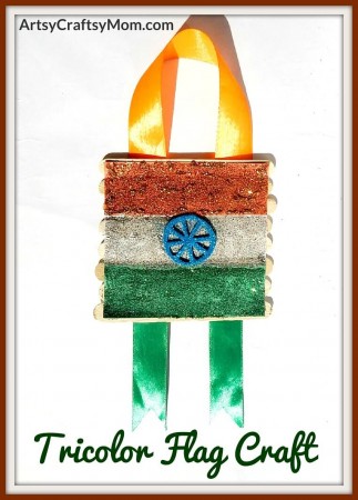 Republic Day is an occasion when the Indian Tricolor is celebrated in a grand way. Let's celebrate too, with a Popsicle Stick Tricolor Flag Craft for Kids!