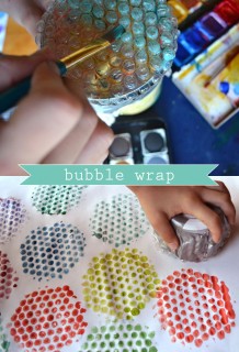 Bubble Wrap activities